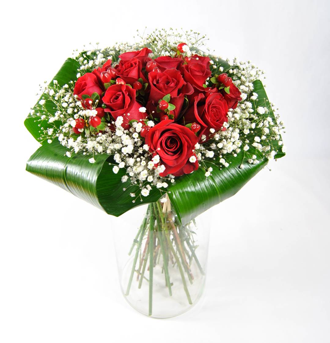Regalar rosas rojas el Día de la Madre - Floristeria Lujo de Caja de Rosas  Madrid