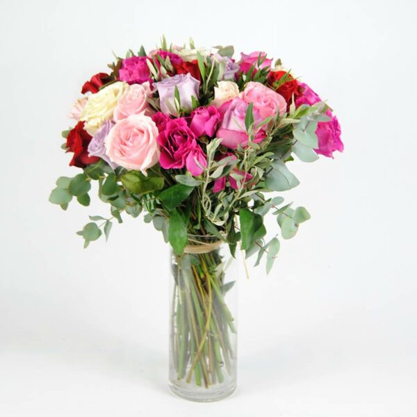 Ramo De Rosas Grande Para San Valentín