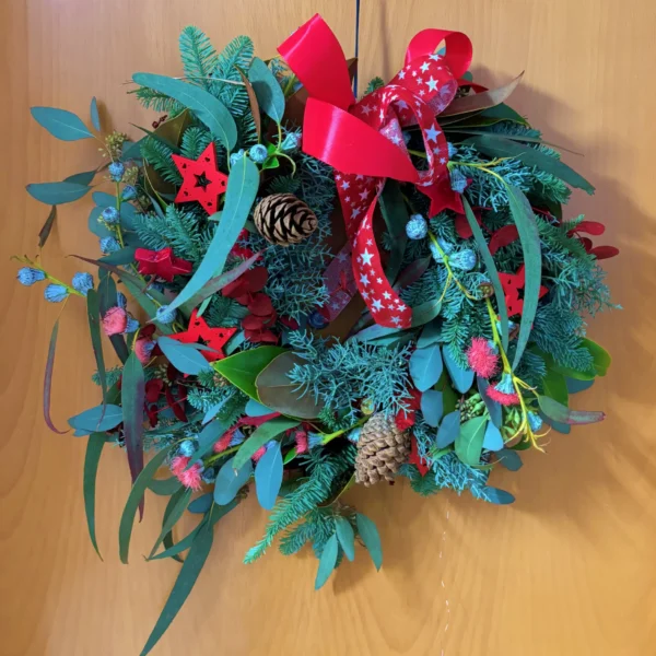 Comprar online corona de Navidad artesanal