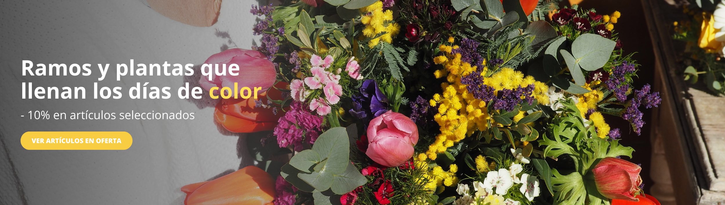 Envío de ramos de flores a domicilio - Original Flor